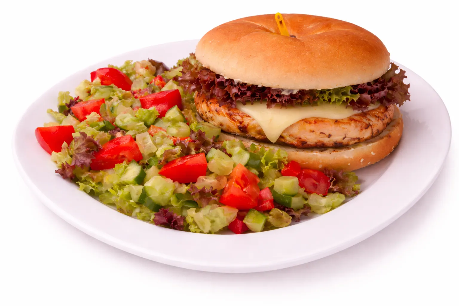 Chicken steak burger II